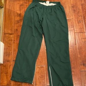 Forrest green Varsity cheer joggers Size XL